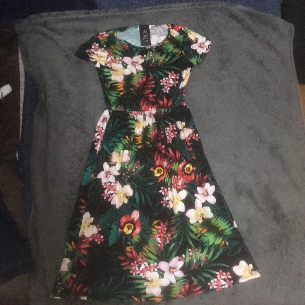 Waimea floral midi